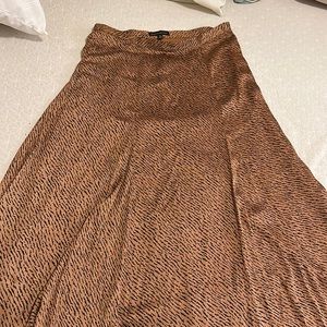 Banana Republic Animal print Maxi Skirt